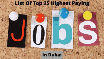 List Of Top 25 Highest Paying Jobs In Dubai