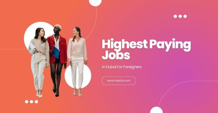 Top 10 Highest Paying Jobs In Dubai For Foreigners