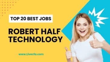 List of 20 Jobs At Robert Half Technology In The USA
